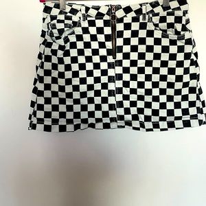 Old school skater girl skirt